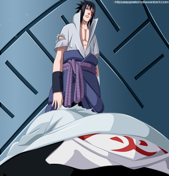 Anime picture 1024x1068 with naruto studio pierrot naruto (series) uchiha sasuke 132jester single tall image short hair black hair red eyes coloring torn clothes sharingan boy blood