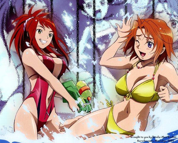 Anime picture 1280x1024 with mai hime sunrise (studio) tokiha mai sugiura midori light erotic