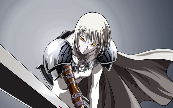 Anime picture 2560x1600 with claymore madhouse highres wide image