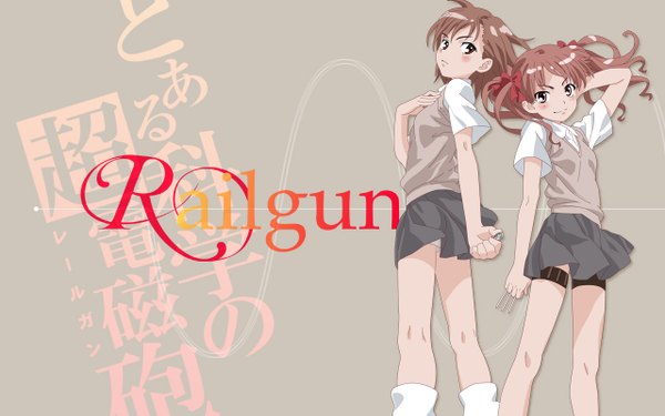 Anime picture 1280x802 with to aru kagaku no railgun j.c. staff misaka mikoto shirai kuroko wide image multiple girls girl 4 girls