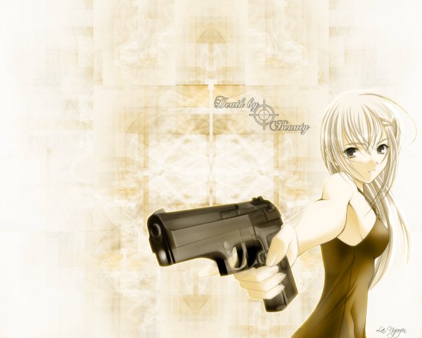 Anime picture 1280x1024 with original runa (aizawa kotarou) aizawa kotarou gun tagme