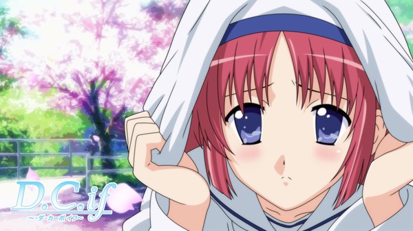 Anime picture 1920x1080 with da capo shirakawa kotori highres wide image girl hat