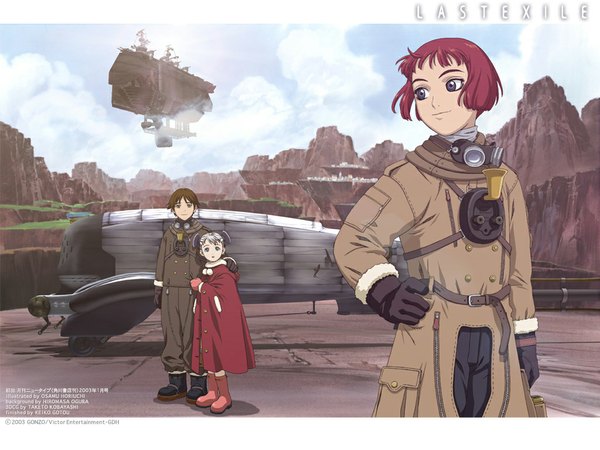 Anime picture 1024x768 with last exile gonzo tagme