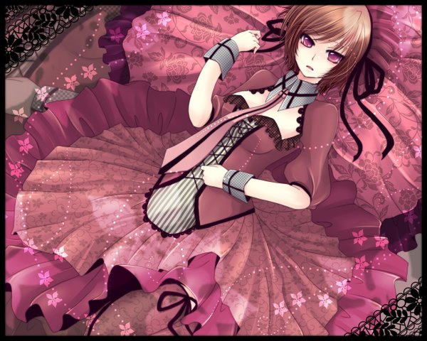 Anime picture 1280x1024 with vocaloid meiko girl tagme