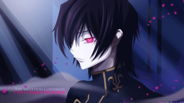 Anime picture 1920x1080 with code geass sunrise (studio) lelouch lamperouge highres wide image