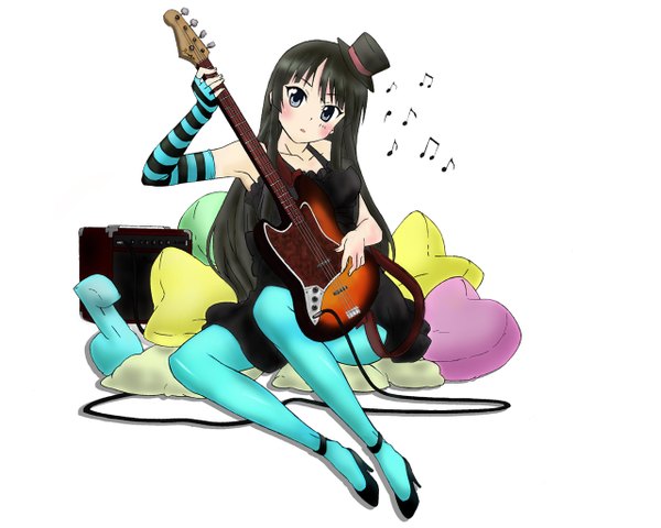 Anime picture 1280x1024 with k-on! kyoto animation akiyama mio tagme