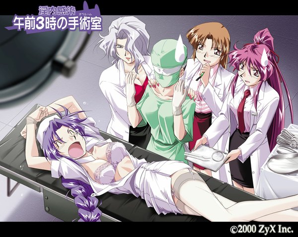 Anime picture 1024x819 with nurse tagme