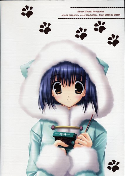 Anime picture 2472x3478 with ikegami akane tall image highres animal ears cat ears