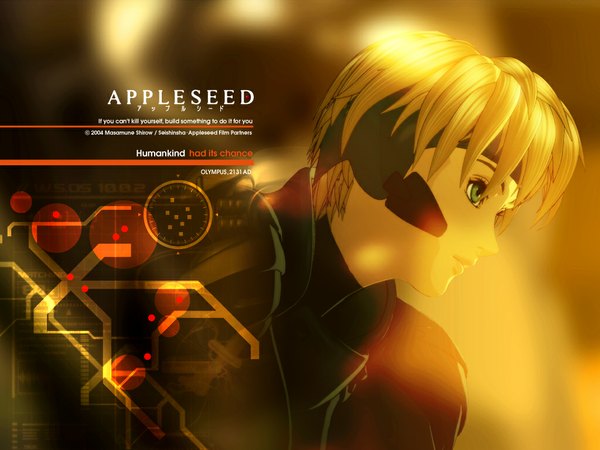Anime picture 1024x768 with appleseed deunan knute tagme