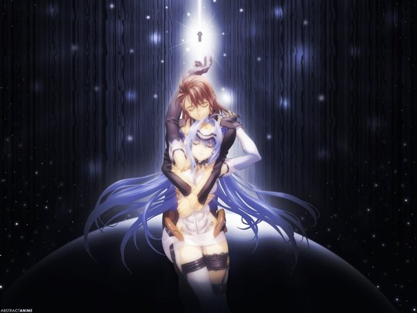 Anime picture 1600x1200 with xenosaga monolith software kos-mos tagme