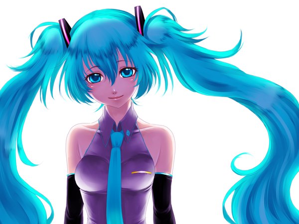 Anime picture 1600x1200 with vocaloid hatsune miku nez-doll wallpaper girl