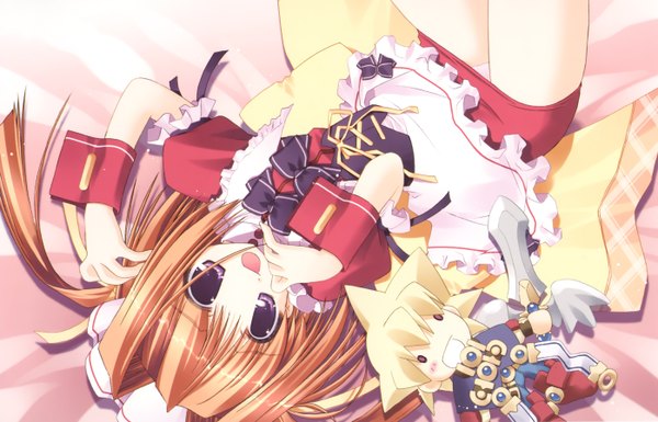 Anime picture 2796x1796 with prism ark highres pantyshot tagme