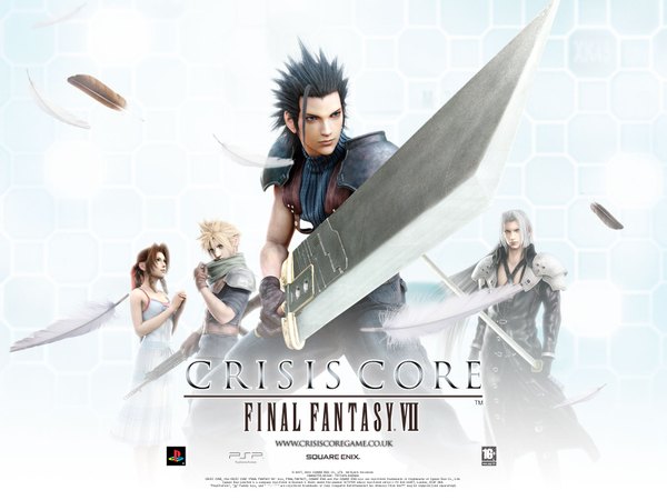 Anime picture 1600x1200 with final fantasy final fantasy vii crisis core final fantasy vii square enix aerith gainsborough cloud strife sephiroth zack fair realistic