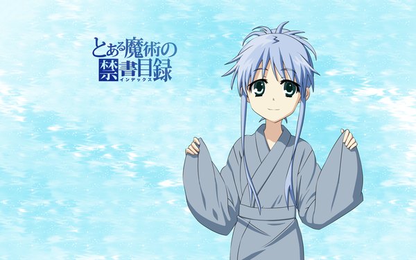 Anime picture 1920x1200 with to aru majutsu no index j.c. staff index highres wide image japanese clothes vector kimono