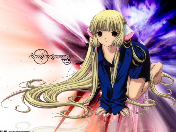 Anime picture 1152x864 with chobits chii long hair wallpaper tagme