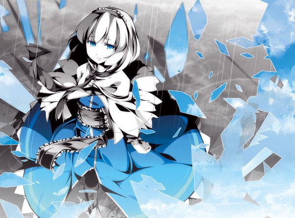 Anime picture 1302x965 with touhou alice margatroid asakura masatoki multicolored girl