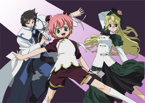 Anime picture 2490x1764 with read or die j.c. staff anita king michelle cheung maggie mui highres