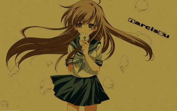 Anime picture 1440x900 with narcissu sakura setsumi wide image loli za09az