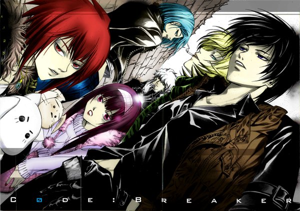 Anime picture 1818x1280 with code: breaker kinema citrus ogami rei fujiwara toki tenpouin yuuki hachiouji rui heike masomi sakura sakurakouji rcocker95 (artist) long hair looking at viewer highres short hair blue eyes black hair blonde hair red eyes purple eyes multiple girls brown eyes