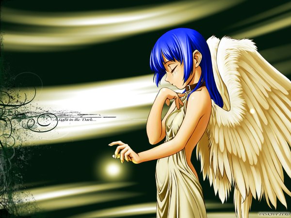 Anime picture 1280x960 with tomomimi shimon wings tagme angelphobia