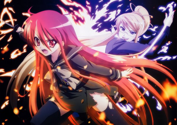 Anime picture 4065x2869 with shakugan no shana j.c. staff shana highres girl