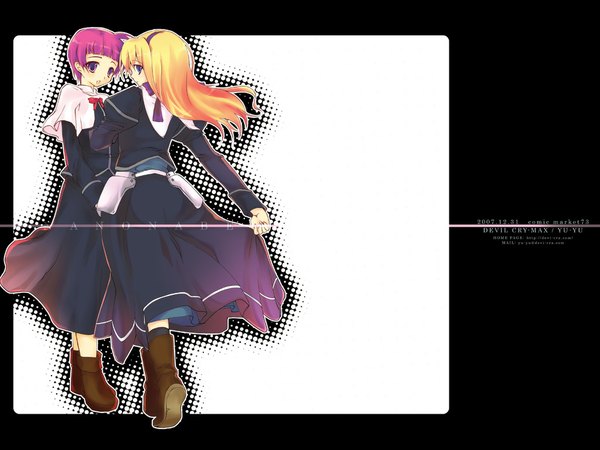 Anime picture 1024x768 with mahou shoujo lyrical nanoha mahou shoujo lyrical nanoha strikers carim gracia yu yu wallpaper girl schach nouera