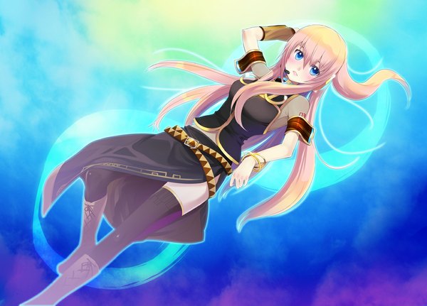 Anime picture 1134x816 with vocaloid megurine luka girl tagme