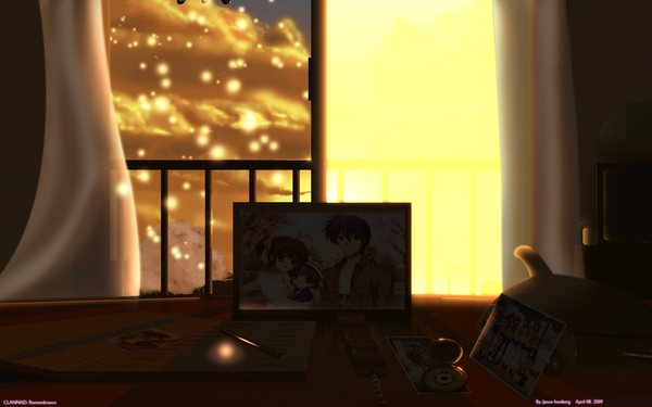 Anime picture 1920x1200 with clannad key (studio) highres wide image