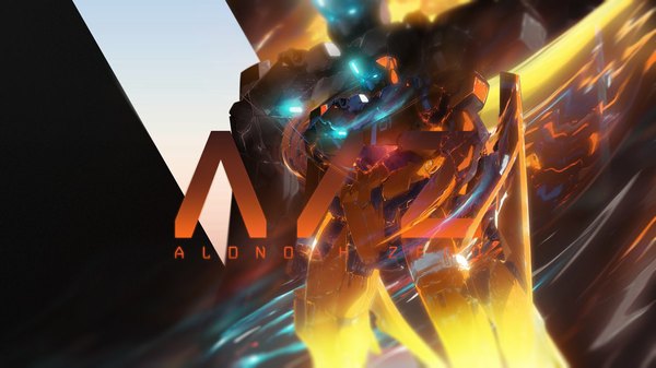 Anime picture 1191x670 with aldnoah.zero a-1 pictures wide image copyright name glowing no people mecha