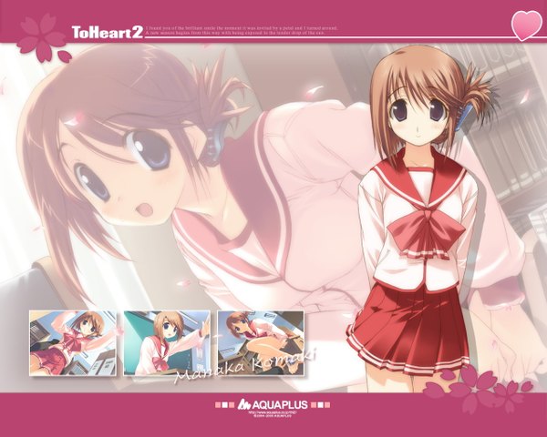 Anime picture 1280x1024 with to heart 2 leaf (studio) komaki manaka mitsumi misato amazuyu tatsuki tagme