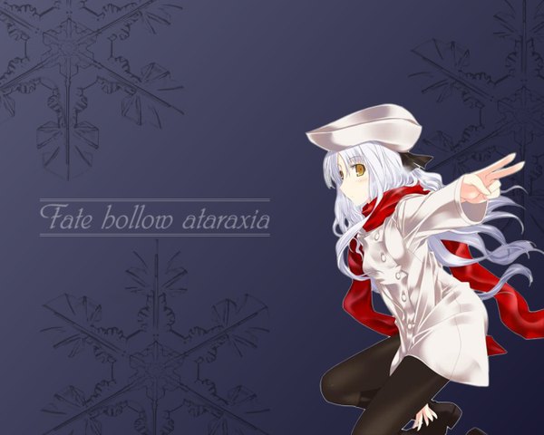 Anime picture 1280x1024 with fate (series) fate/stay night studio deen type-moon caren hortensia spread arms