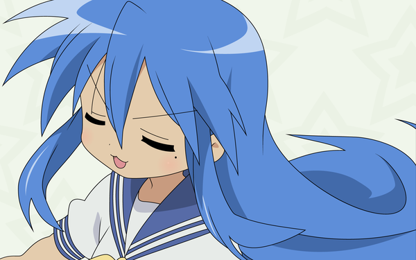 Anime picture 1920x1200 with lucky star kyoto animation izumi konata highres wide image girl