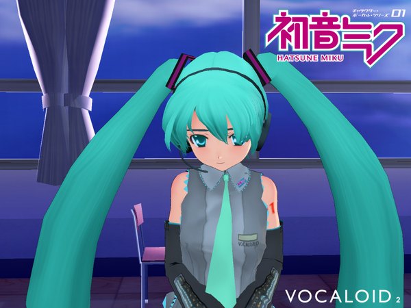 Anime picture 1600x1200 with vocaloid hatsune miku 3d mikumikudance girl