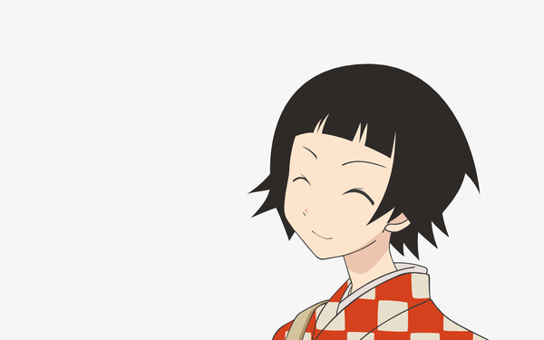 Anime picture 1600x1000 with sayonara zetsubou sensei shaft (studio) tsunetsuki matoi wide image