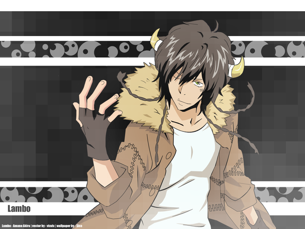 Anime picture 1280x960 with katekyou hitman reborn lambo boy tagme