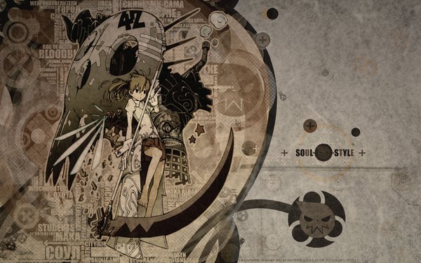 Anime picture 1920x1200 with soul eater studio bones highres wide image tagme maka