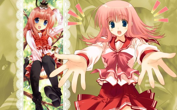Anime picture 1920x1200 with to heart 2 leaf (studio) kouno harumi highres wide image