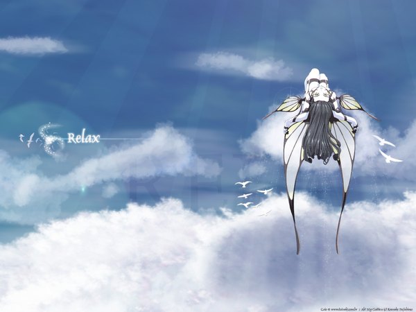 Anime picture 2048x1536 with aa megami-sama anime international company highres sky tagme