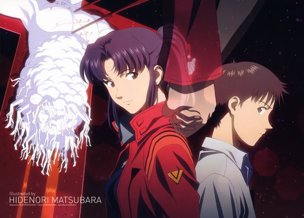Anime picture 4907x3532 with neon genesis evangelion gainax highres tagme