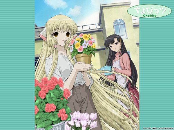 Anime picture 1024x768 with chobits chii hibiya chitose tagme