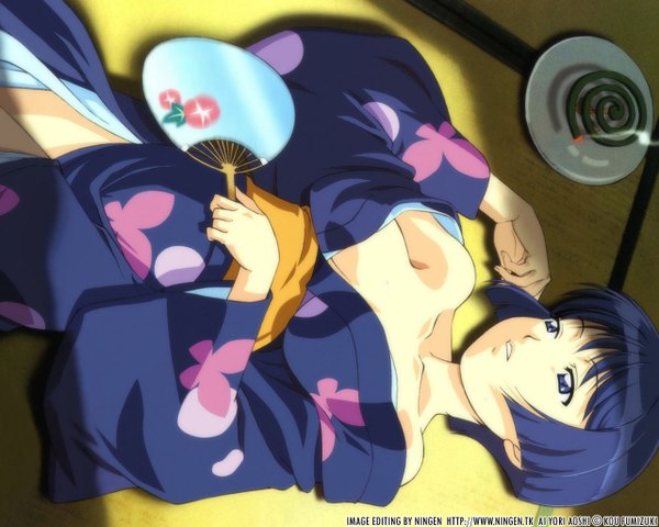 Anime picture 1280x1024 with ai yori aoshi j.c. staff sakuraba aoi ai (tick! tack!) light erotic aoshi yori