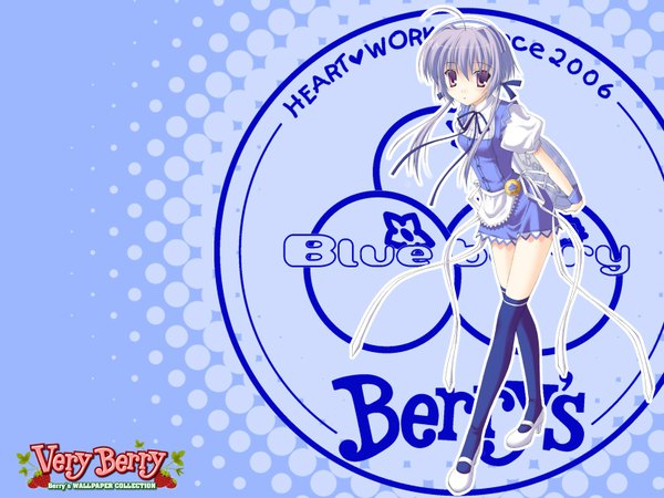 Anime picture 1600x1200 with berry's satou natsuki nanao naru waitress tagme