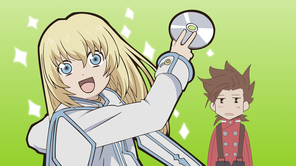 Anime picture 1778x1000 with tales of (series) tales of symphonia collet brunel lloyd irving highres wide image