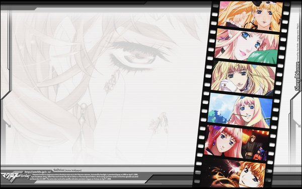 Anime picture 1680x1050 with macross macross frontier sheryl nome wide image