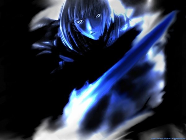 Anime picture 1600x1200 with claymore madhouse clare (claymore) tagme