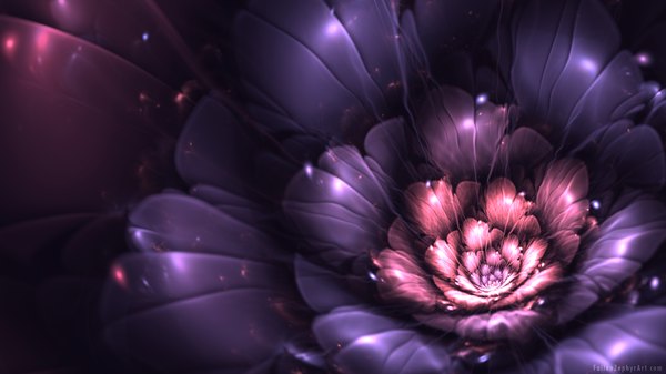 Anime picture 1920x1080 with original fallenzephyr highres wide image wallpaper no people flower (flowers)