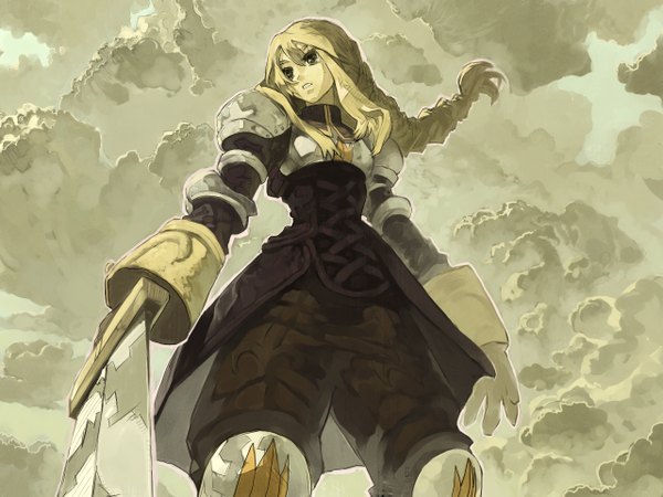 Anime picture 1280x960 with final fantasy final fantasy tactics square enix tagme agrias