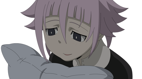 Anime picture 2500x1402 with soul eater studio bones chrona (soul eater) highres wide image close-up transparent background vector spiked hair tagme