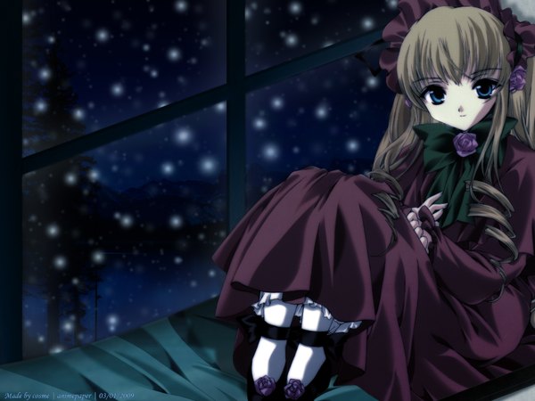 Anime picture 1600x1200 with rozen maiden shinku tagme