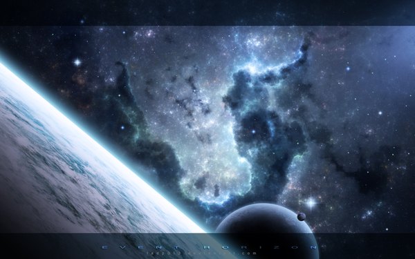 Anime picture 1920x1200 with original tadp0l3 highres wide image inscription wallpaper light no people scenic space star (stars) planet